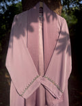 Lilac Crystal Formal Abaya