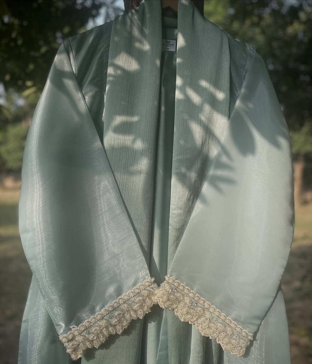 Mint Blue Formal Abaya