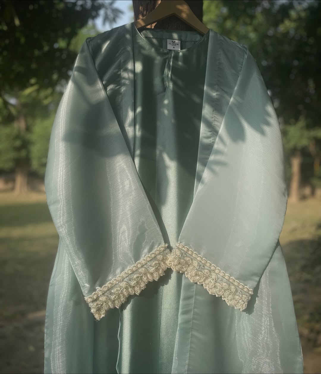 Mint Blue Formal Abaya