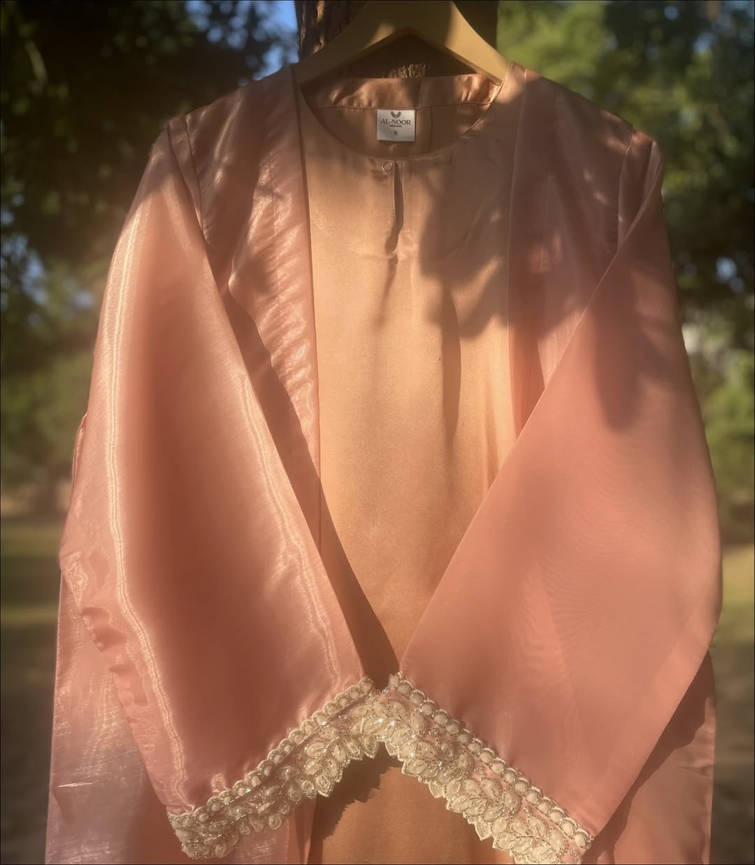 Peach Formal Abaya