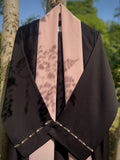 Mimosa Hand Embroidered Black Abaya