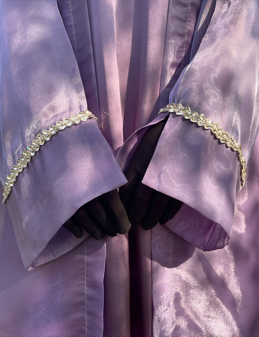 Dusty Lavender Formal Abaya