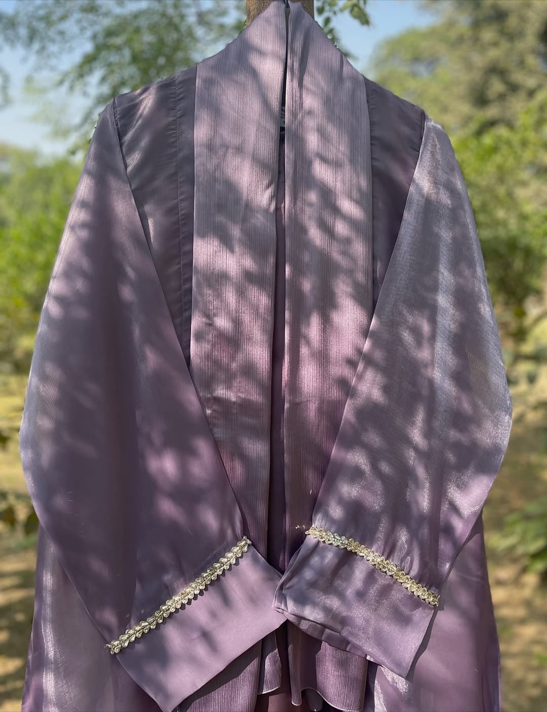 Dusty Lavender Formal Abaya