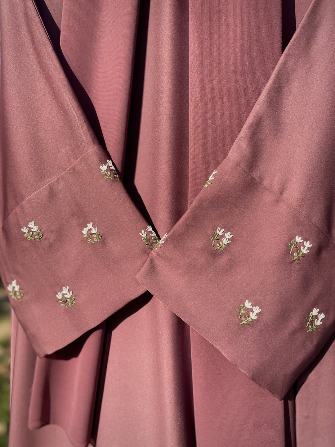 Pink Lavender Abaya