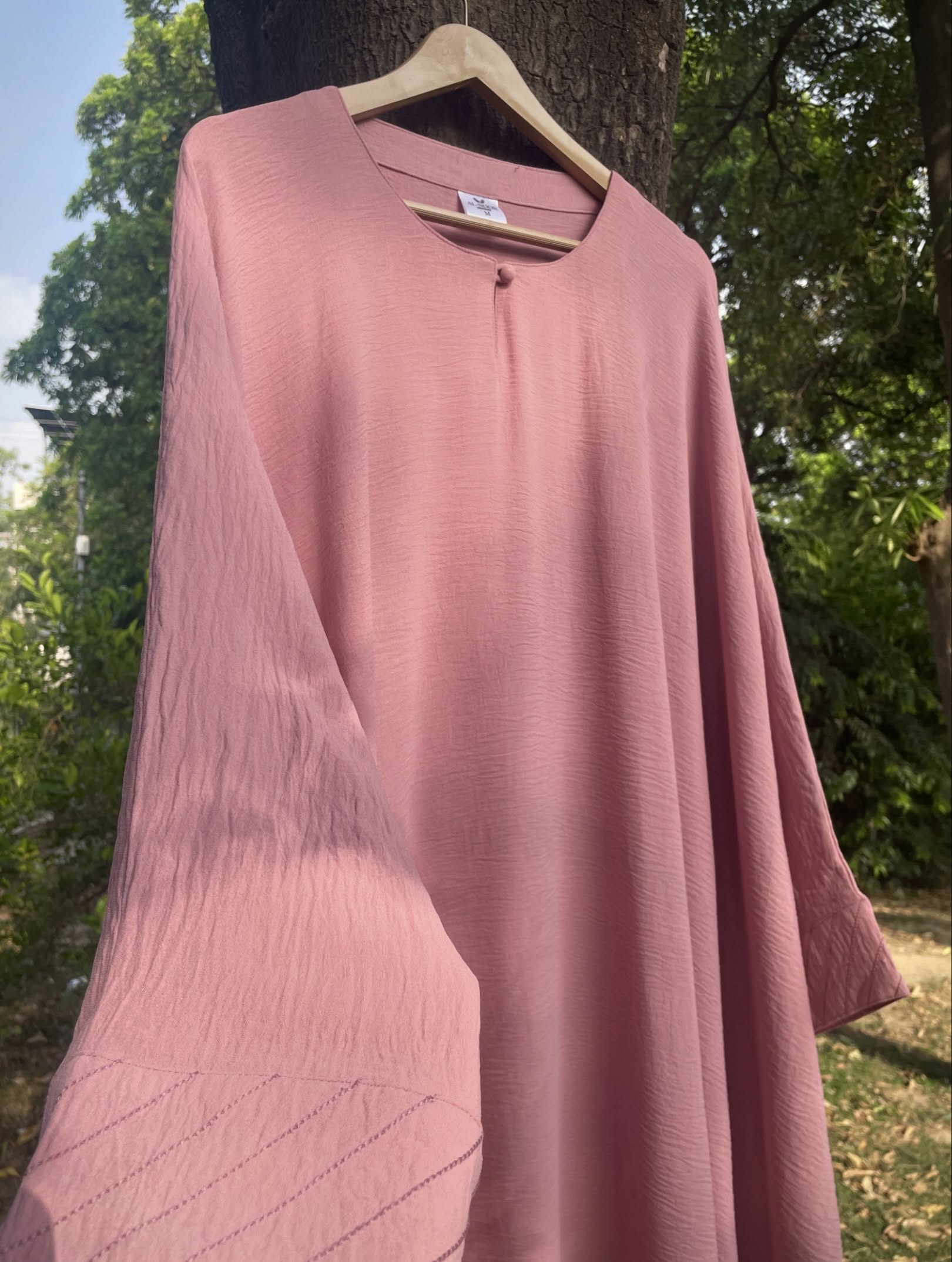 Pink Everyday Kaftan Abaya