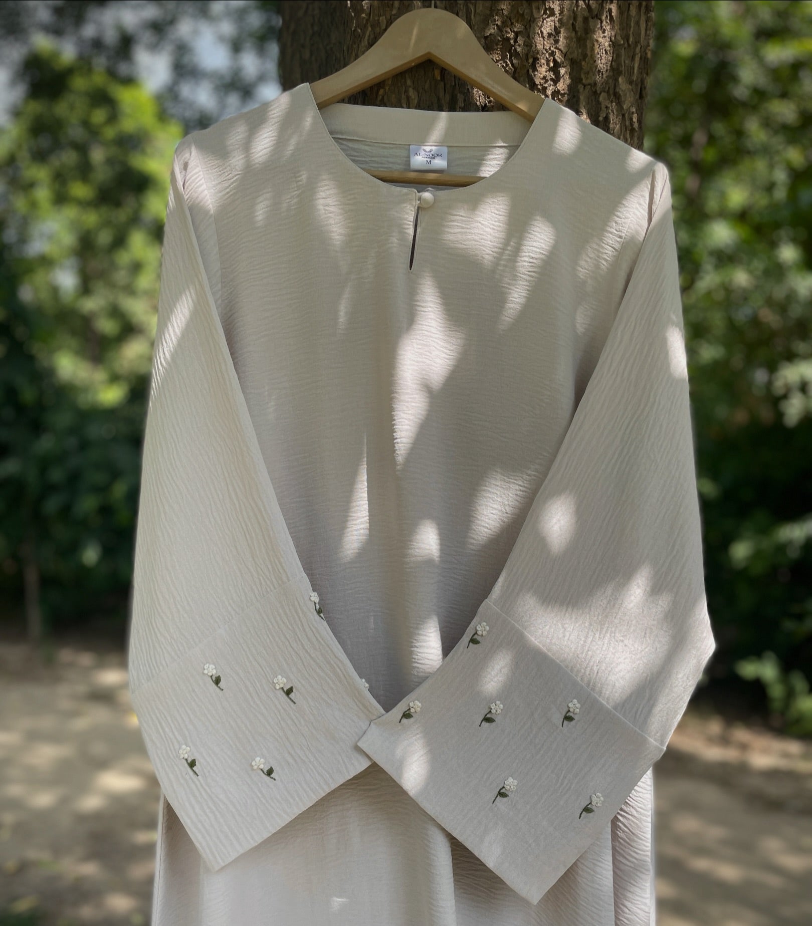 Ivory Olive Handmade Abaya