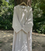 Ivory Olive Handmade Abaya