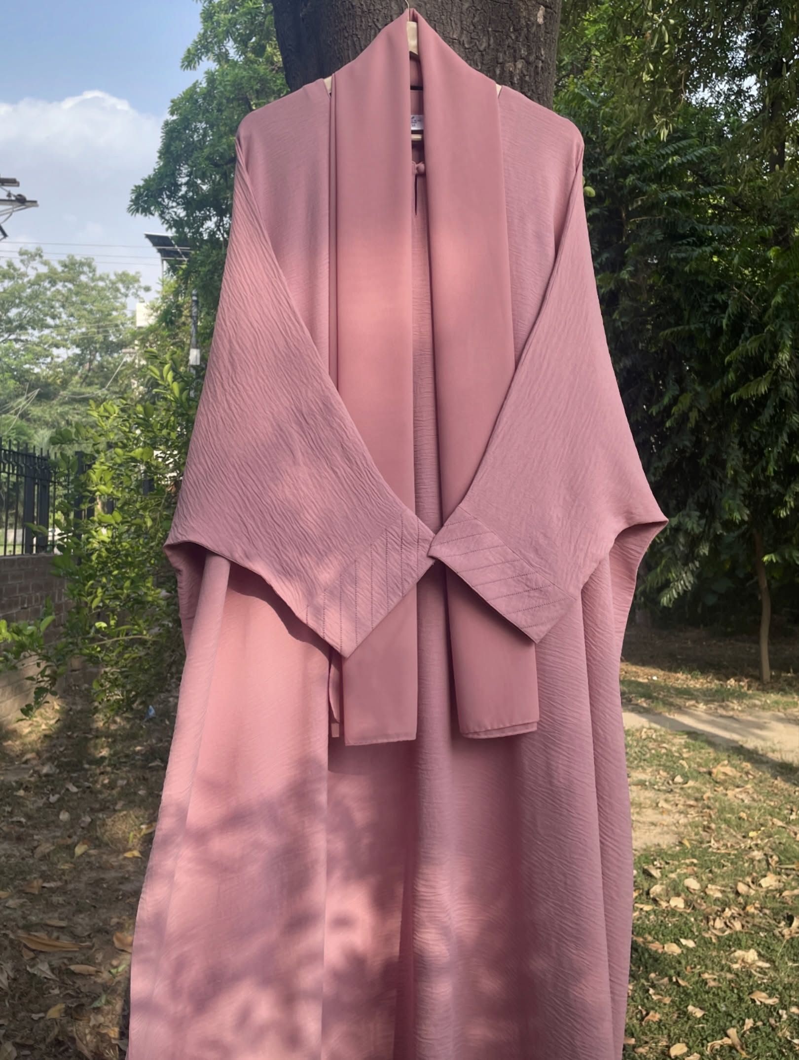 Pink Everyday Kaftan Abaya