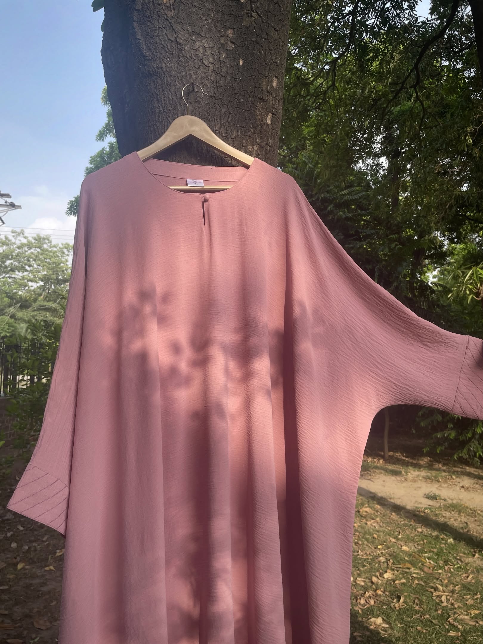 Pink Everyday Kaftan Abaya
