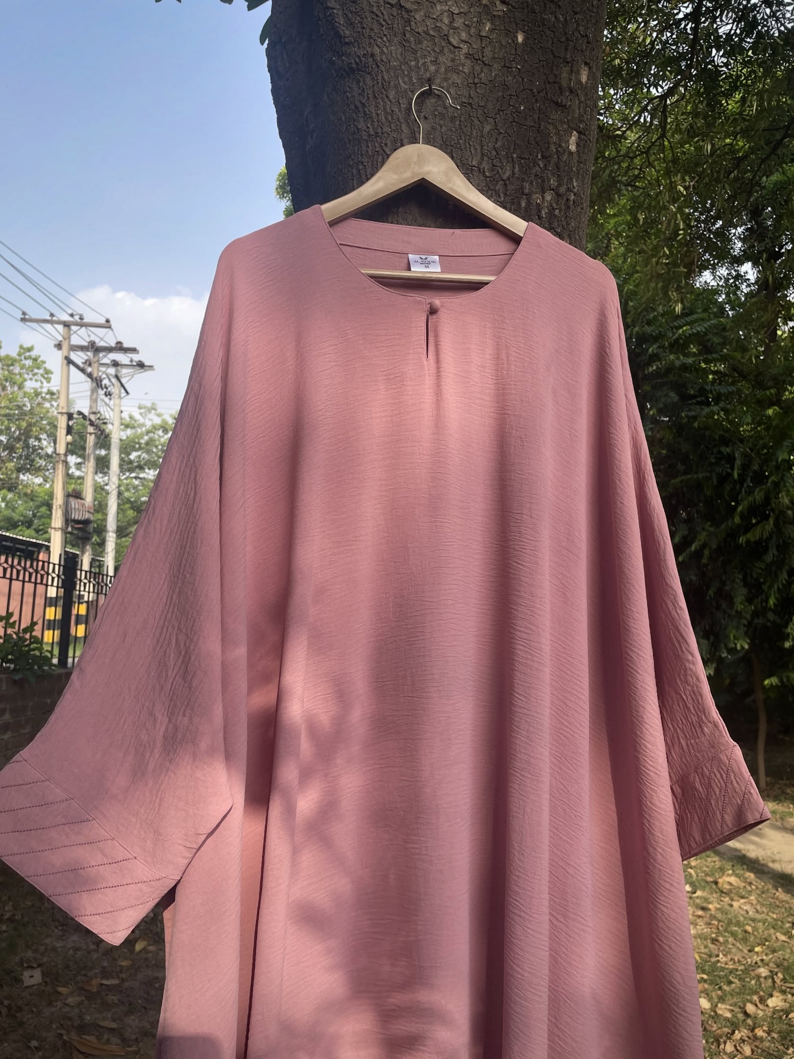 Pink Everyday Kaftan Abaya