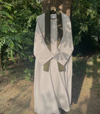 Ivory Olive Handmade Abaya