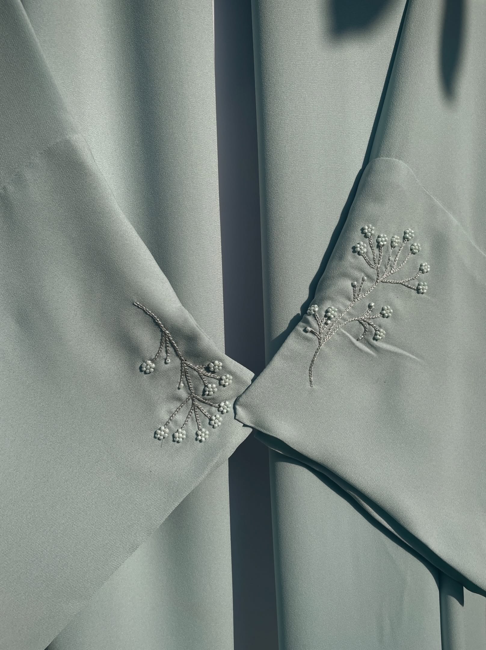 Elara Hand Embroidered Abaya