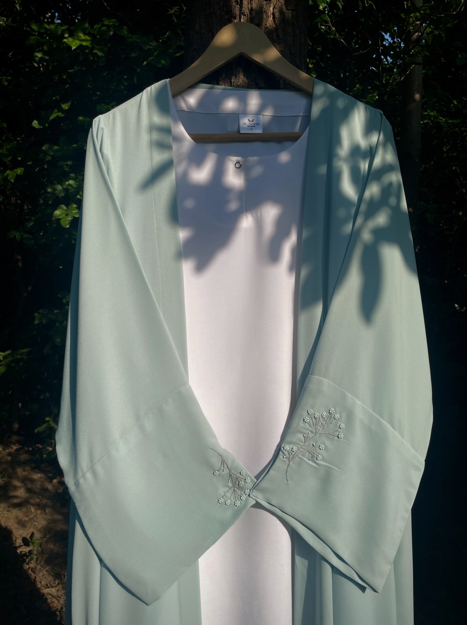 Elara Hand Embroidered Abaya