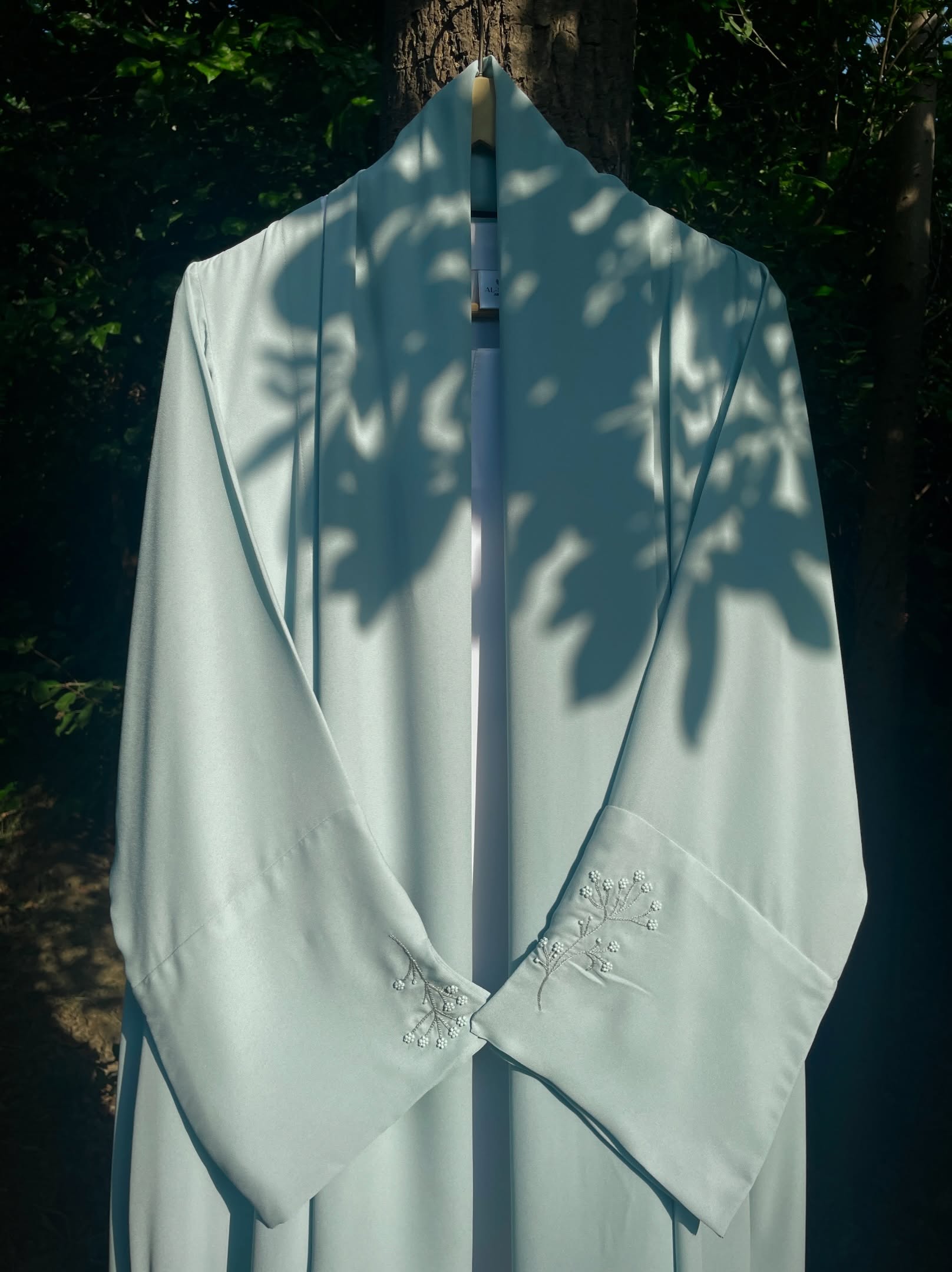 Elara Hand Embroidered Abaya