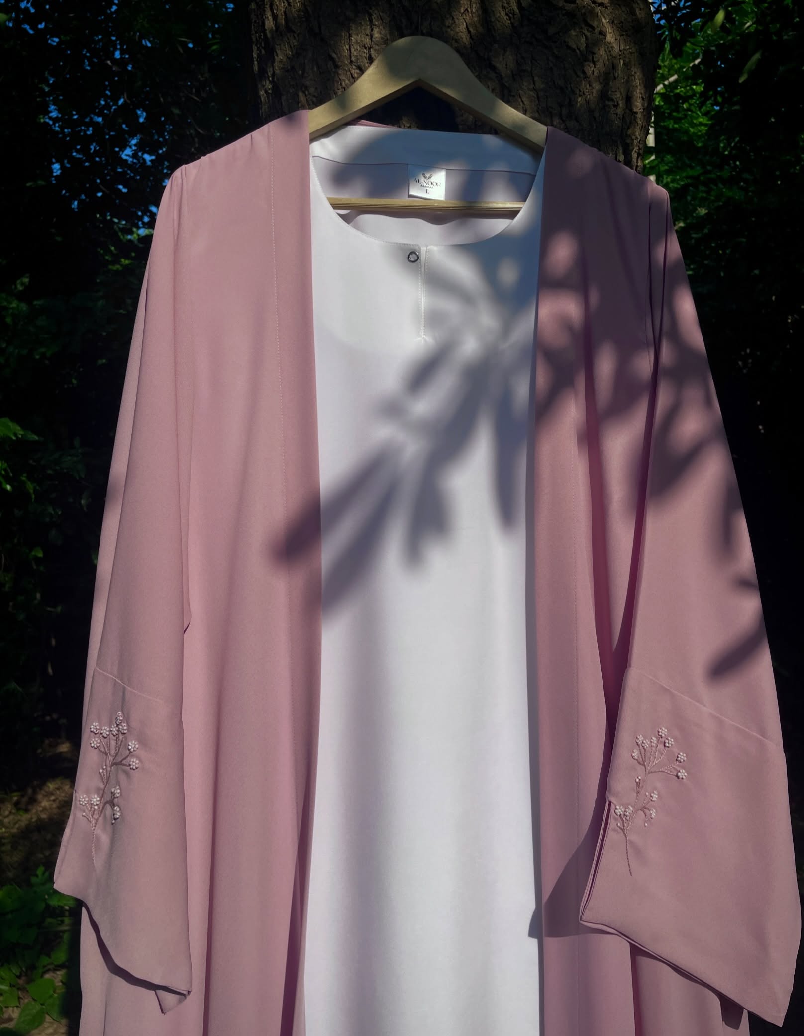 Azalea Hand Embroidered Abaya