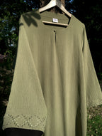 Autumn Olive Handmade Abaya