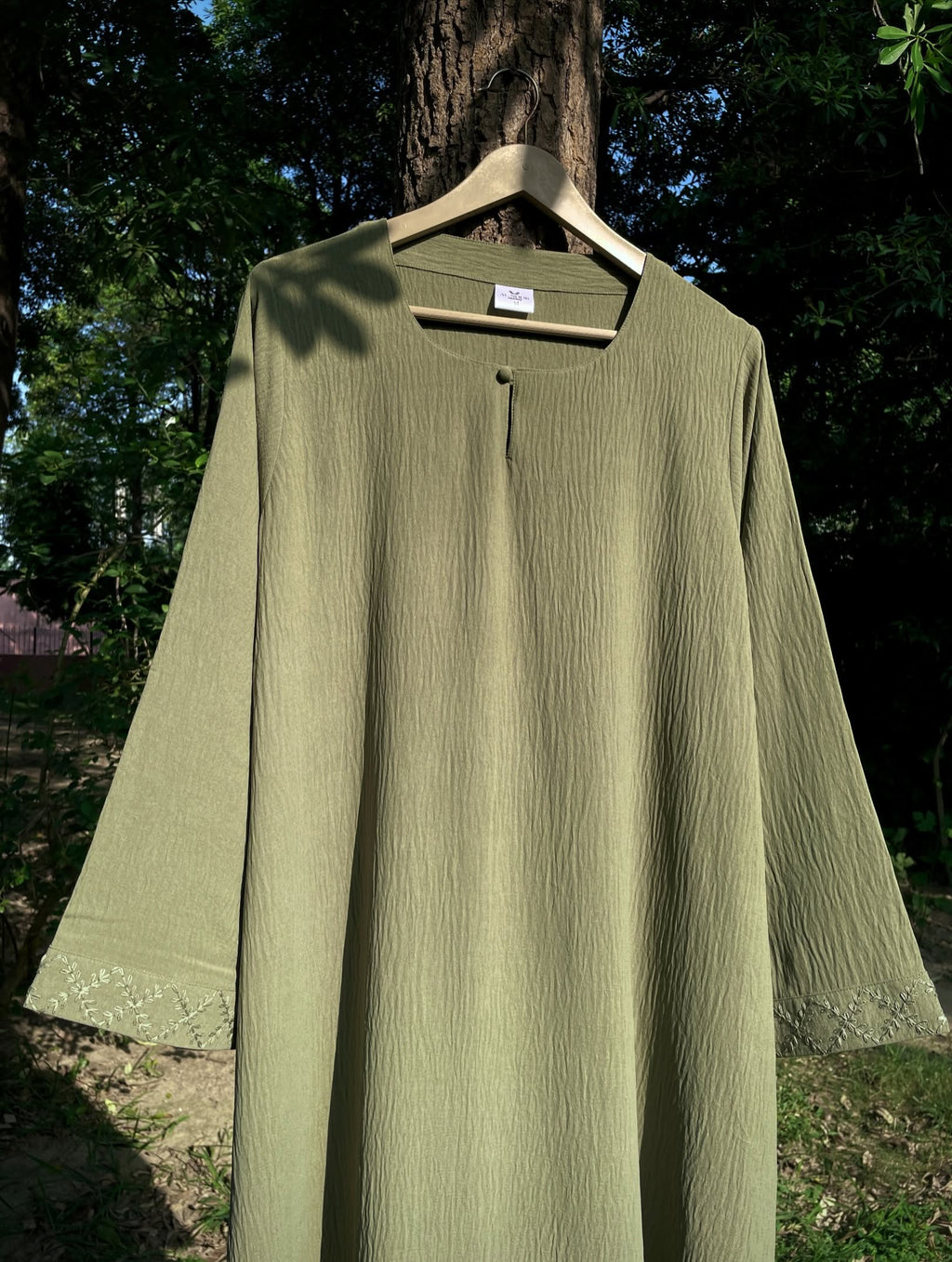 Autumn Olive Handmade Abaya