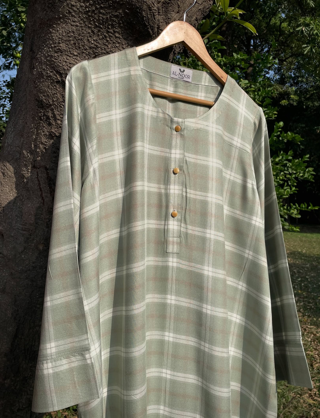 Sage Green Long Shirt