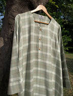 Sage Green Long Shirt