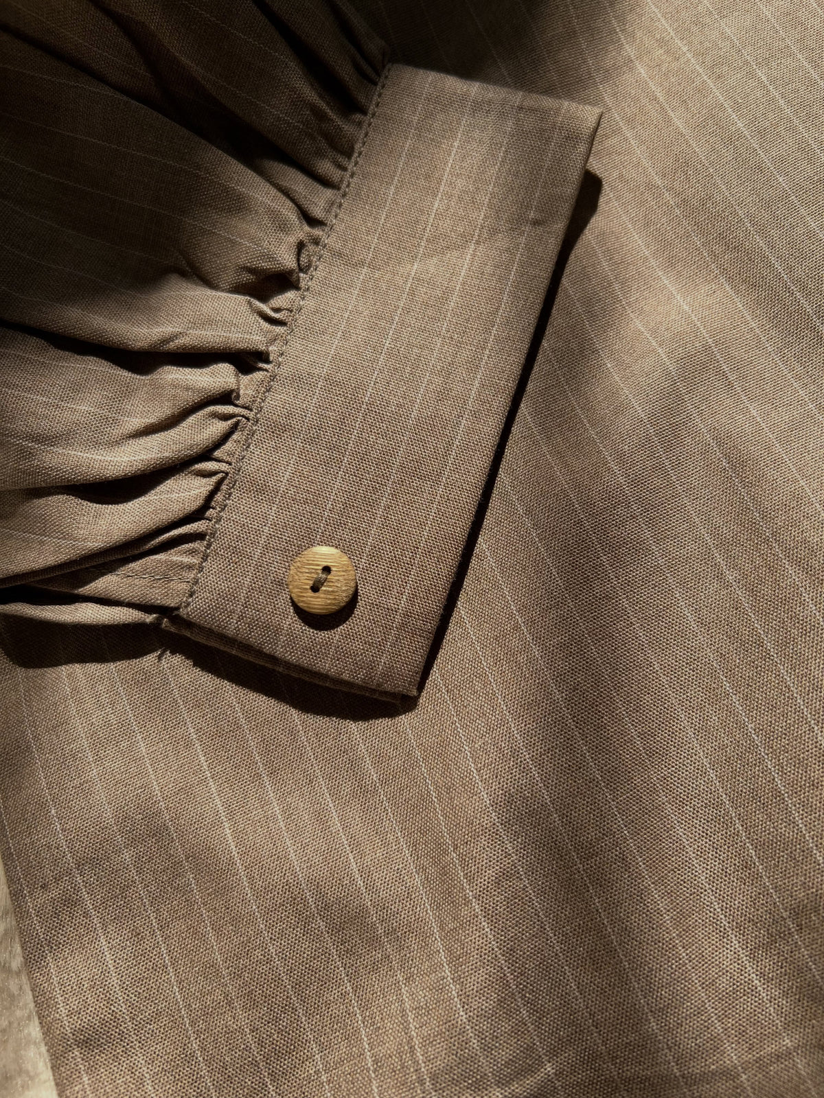 Espresso Brown Striped Set