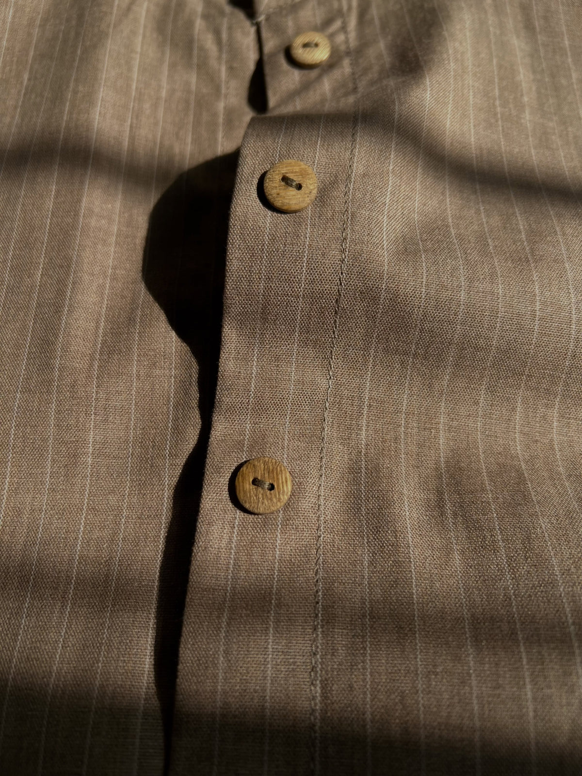 Espresso Brown Striped Set