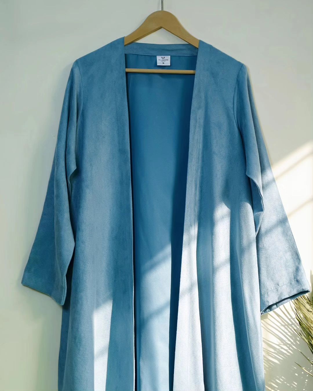 Ice Blue Abaya Coat