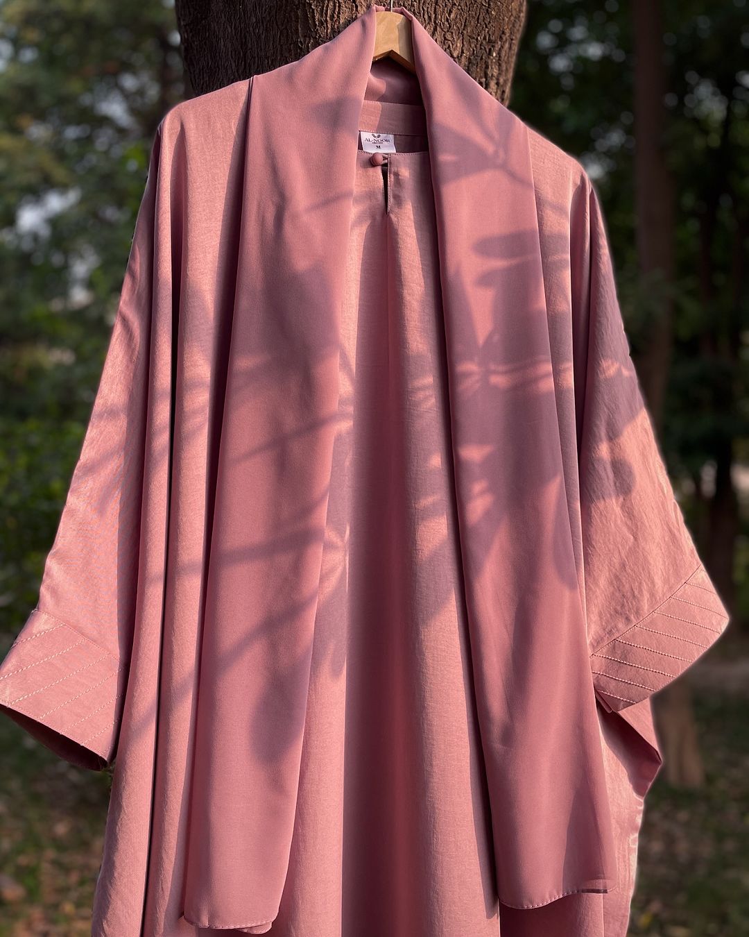 Dusty Mauve Everyday Butterfly Kaftan Abaya