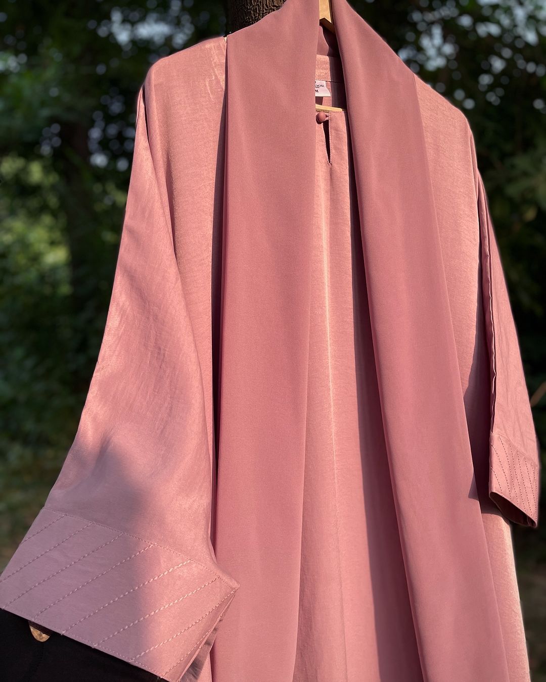 Dusty Mauve Everyday Butterfly Kaftan Abaya