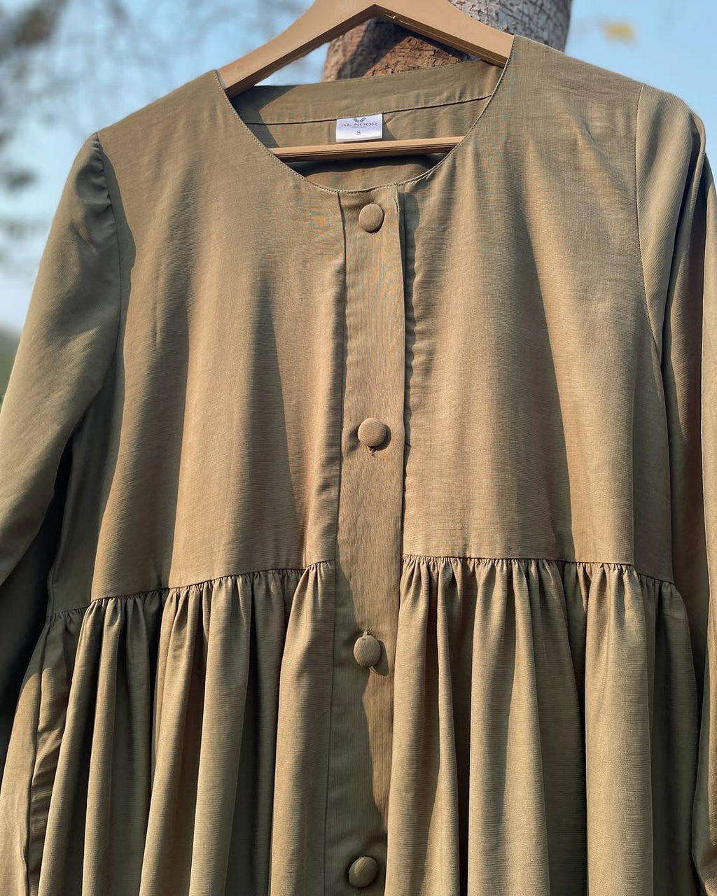 Olive Green Everyday Abaya