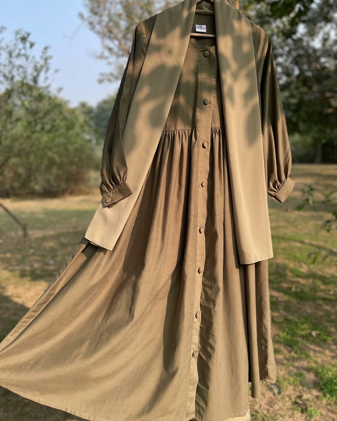 Olive Green Everyday Abaya