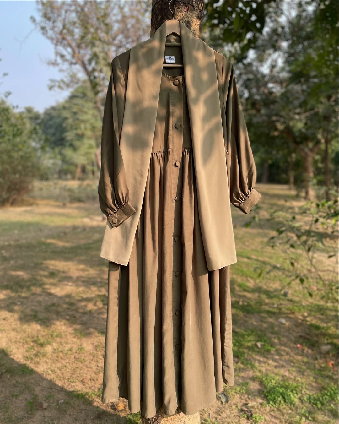 Olive Green Everyday Abaya