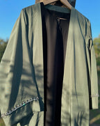 Green Crystal Formal Abaya