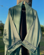 Green Crystal Formal Abaya