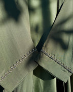 Green Crystal Formal Abaya